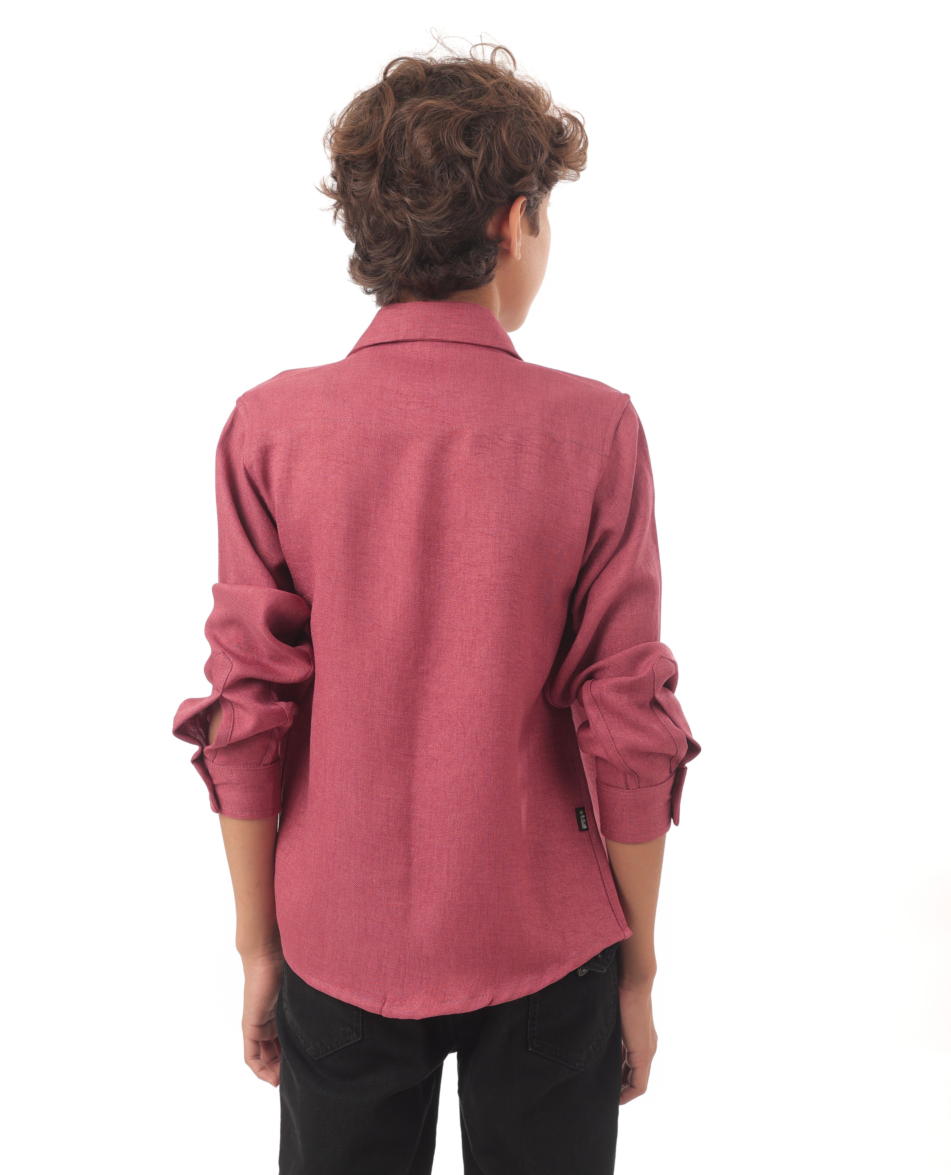 Boys full-sleeve semi-formal shirts