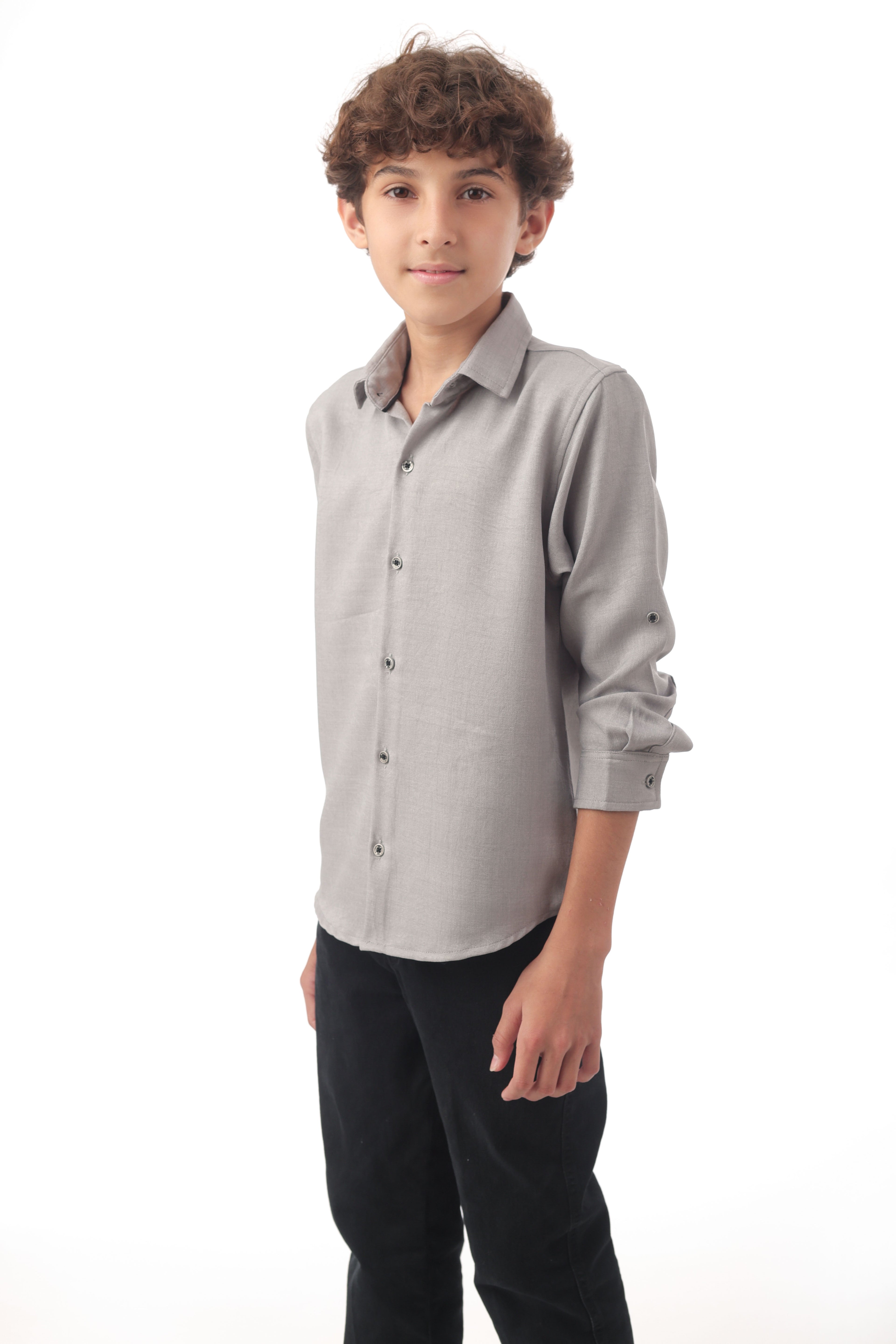 Boys full-sleeve semi-formal shirts