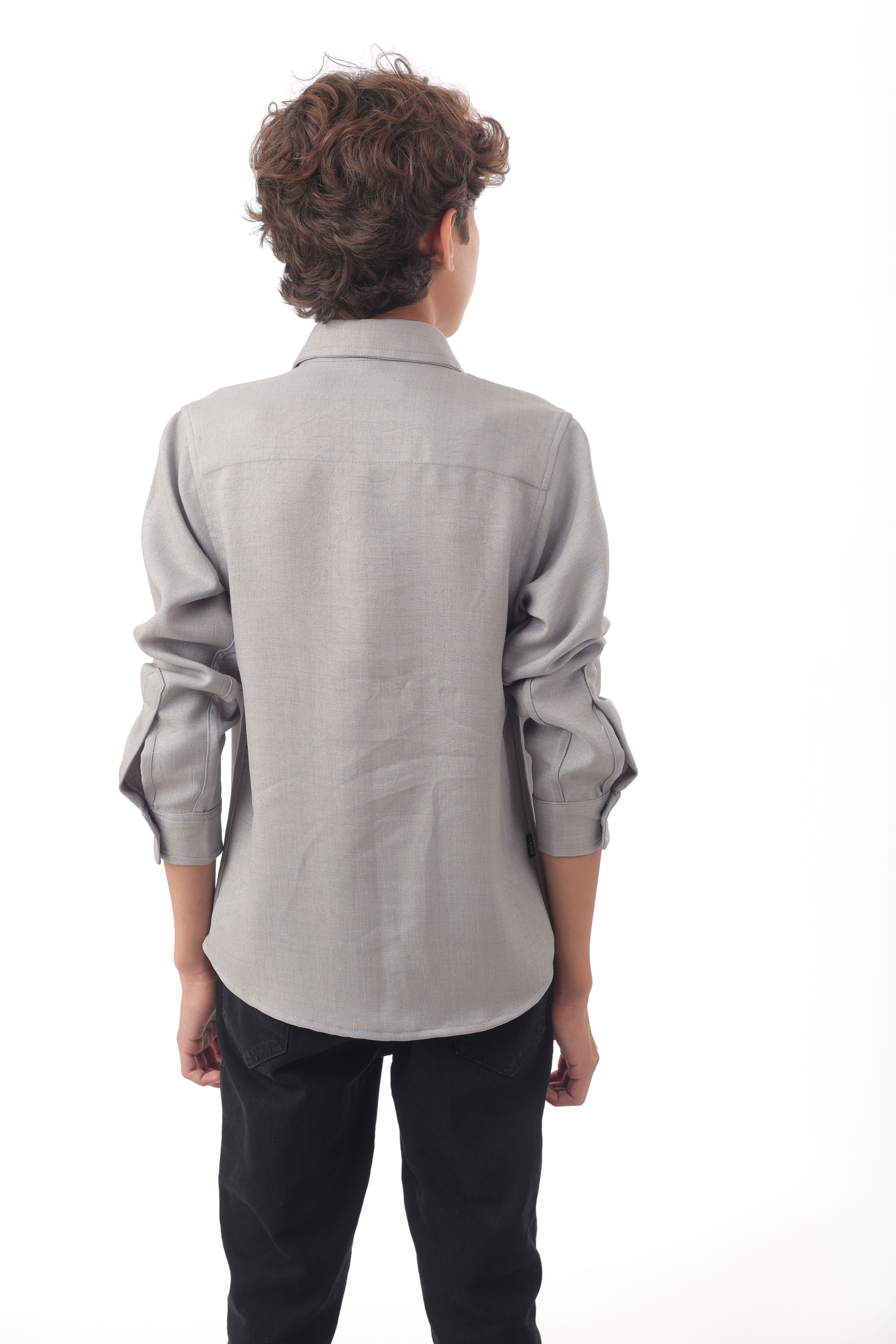 Boys full-sleeve semi-formal shirts