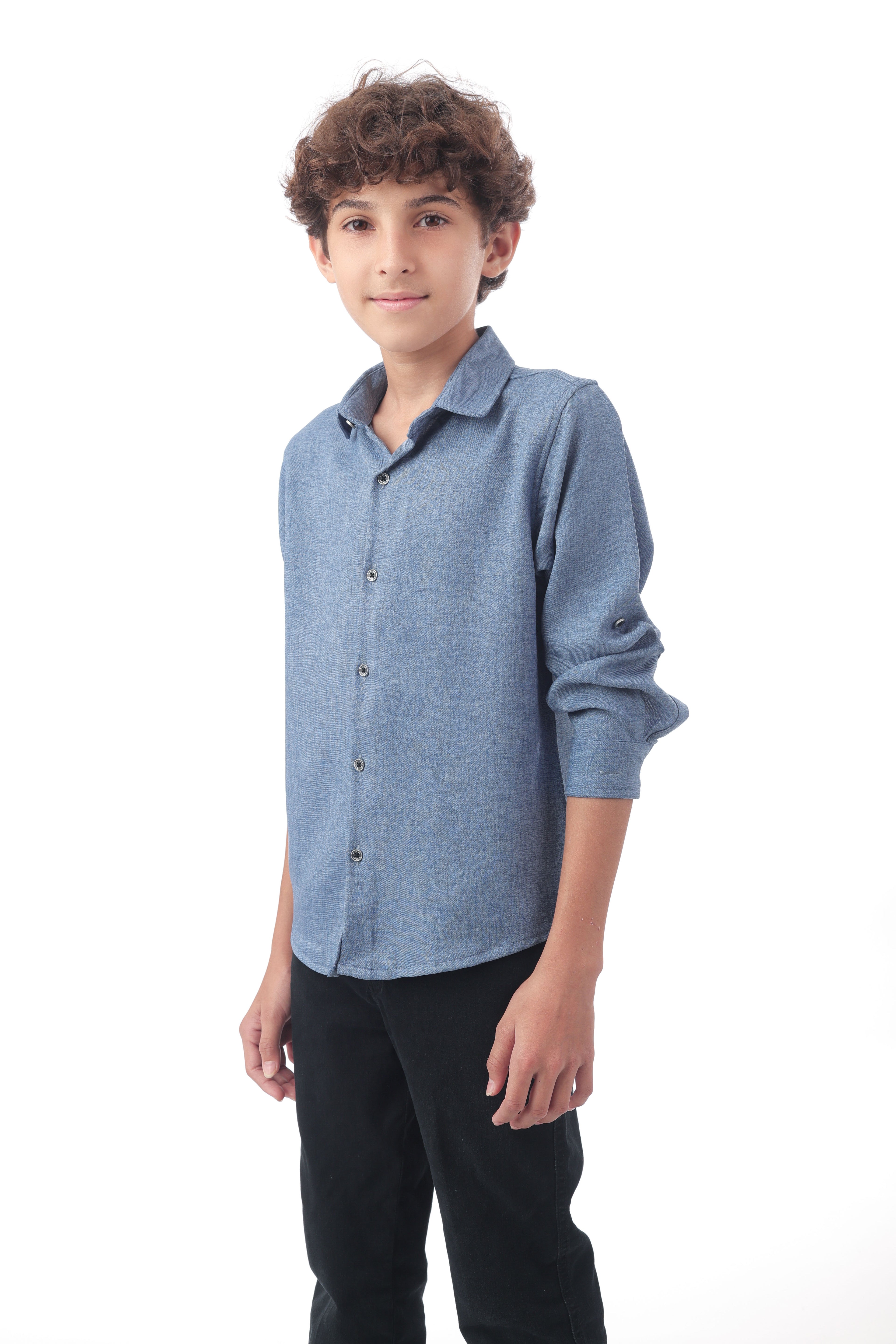 Boys full-sleeve semi-formal shirts