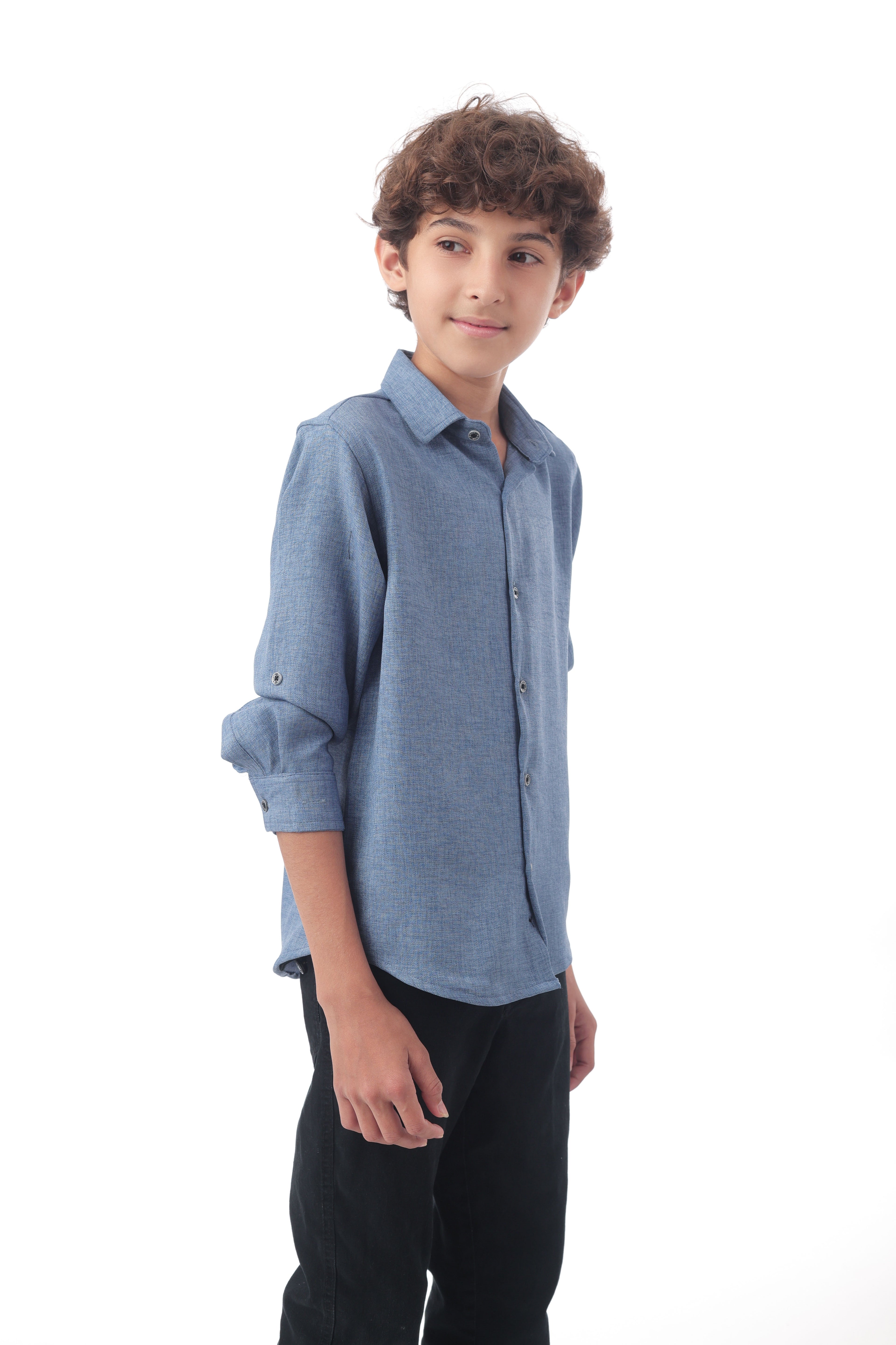 Boys full-sleeve semi-formal shirts
