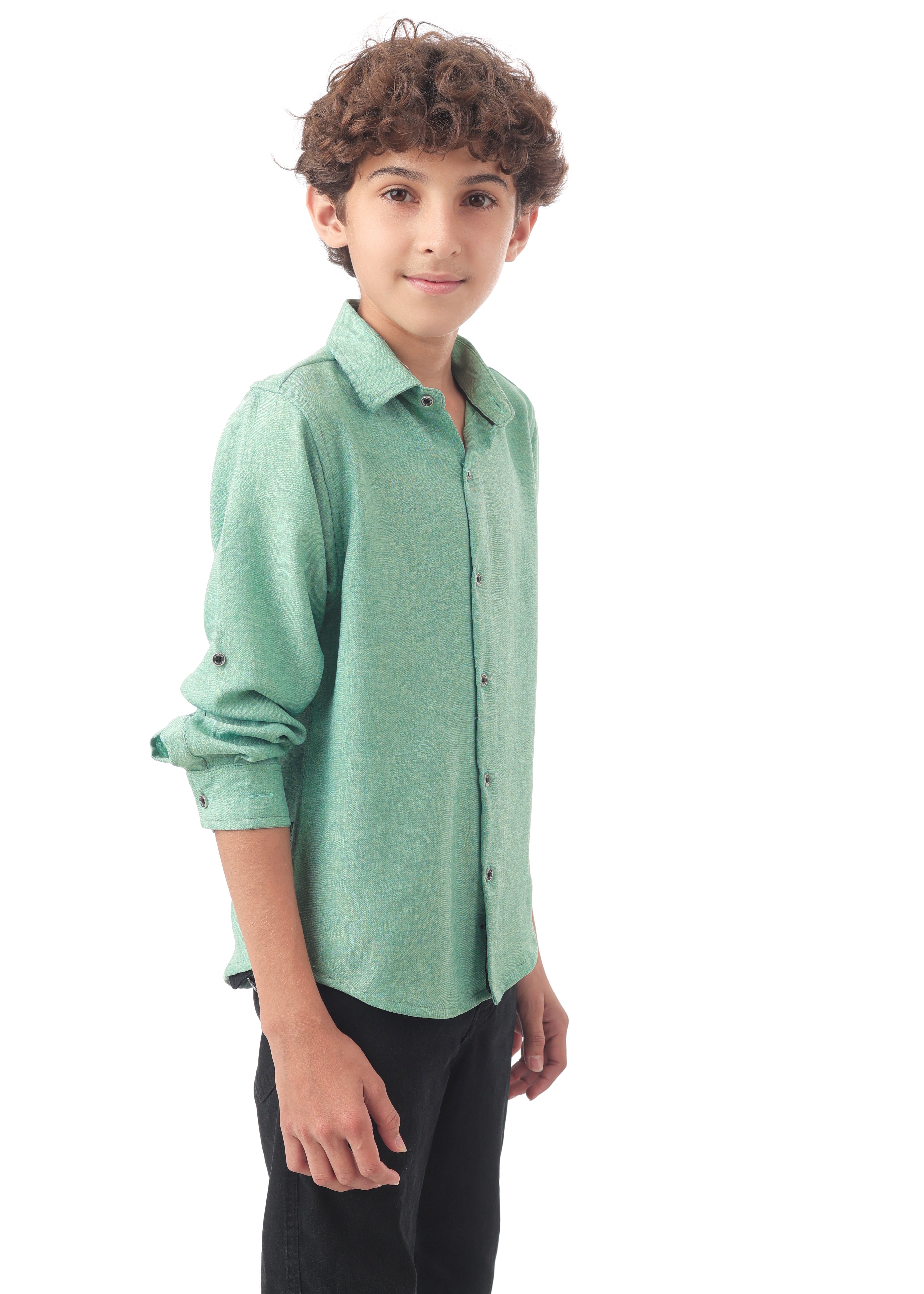Boys full-sleeve semi-formal shirts