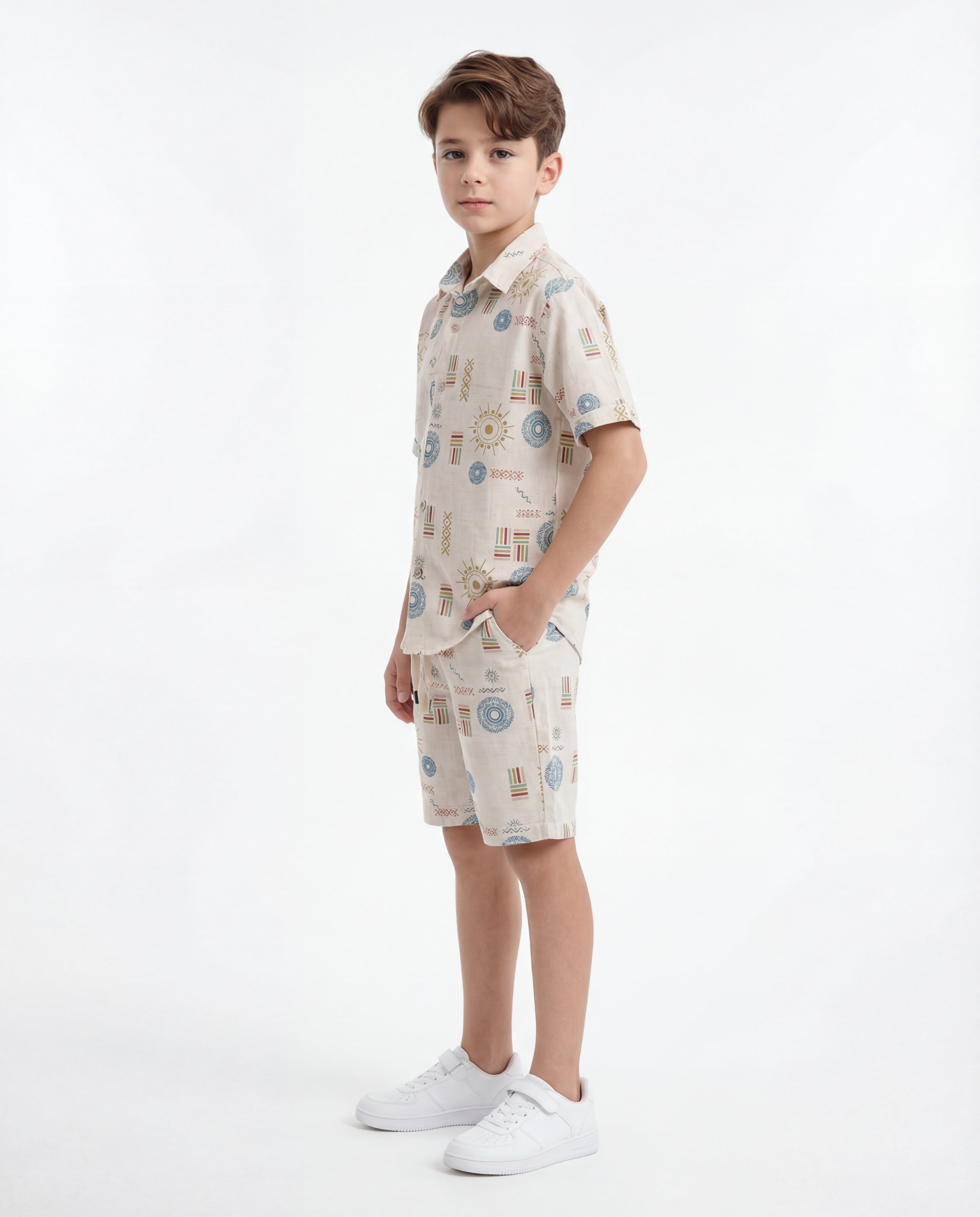 Geometric Print Co-ord Set