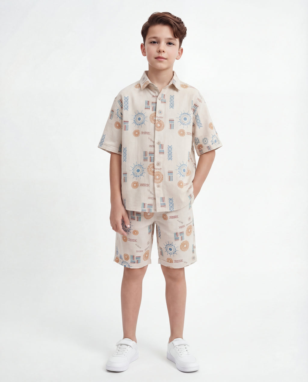 Geometric Print Co-ord Set