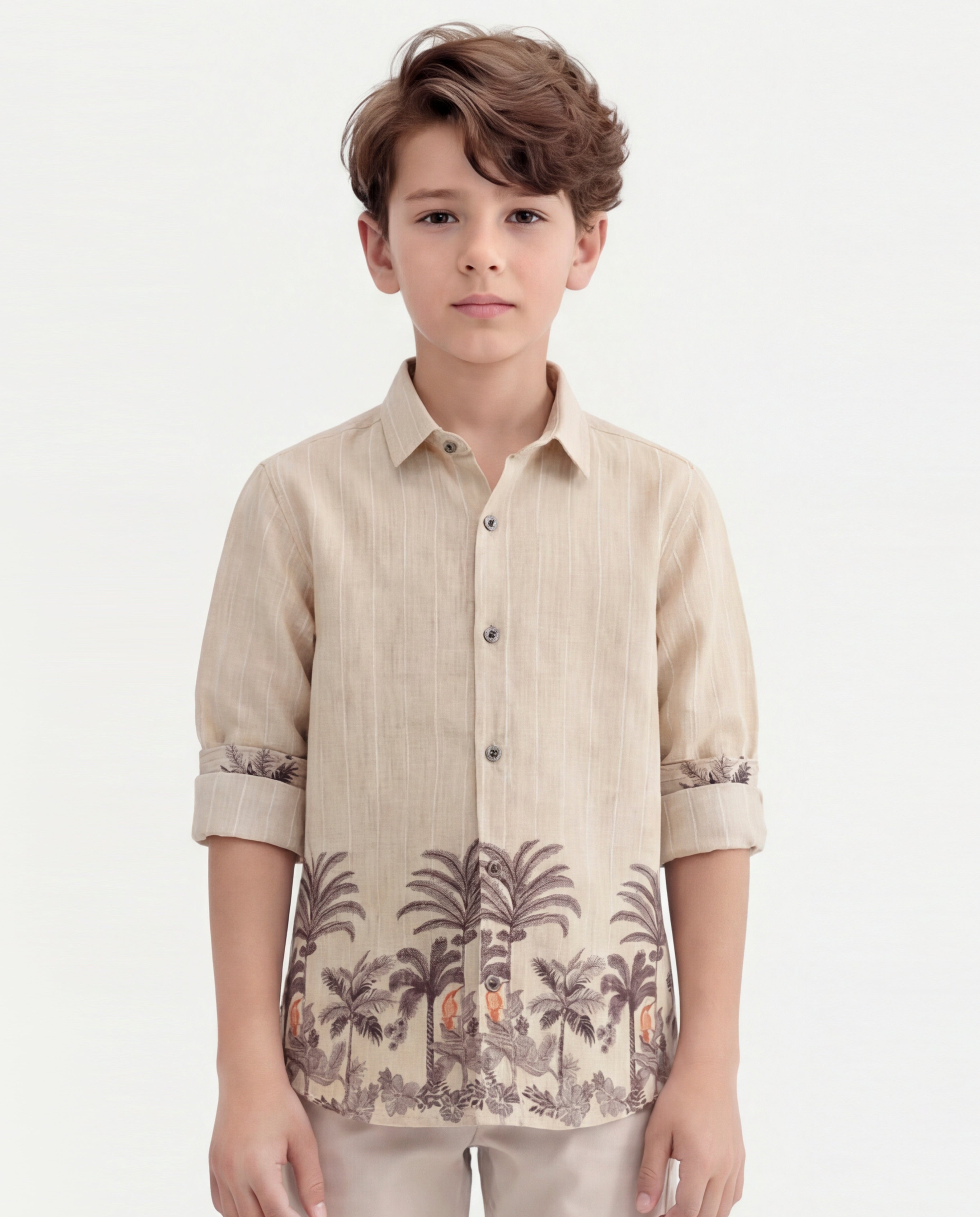 Palm Print Shirt