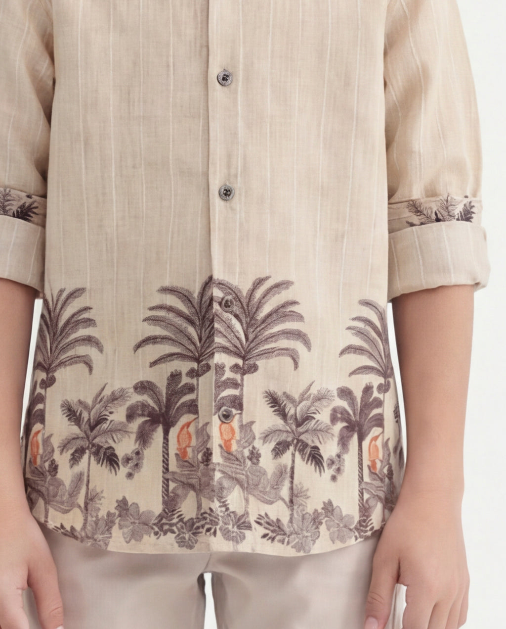 Palm Print Shirt