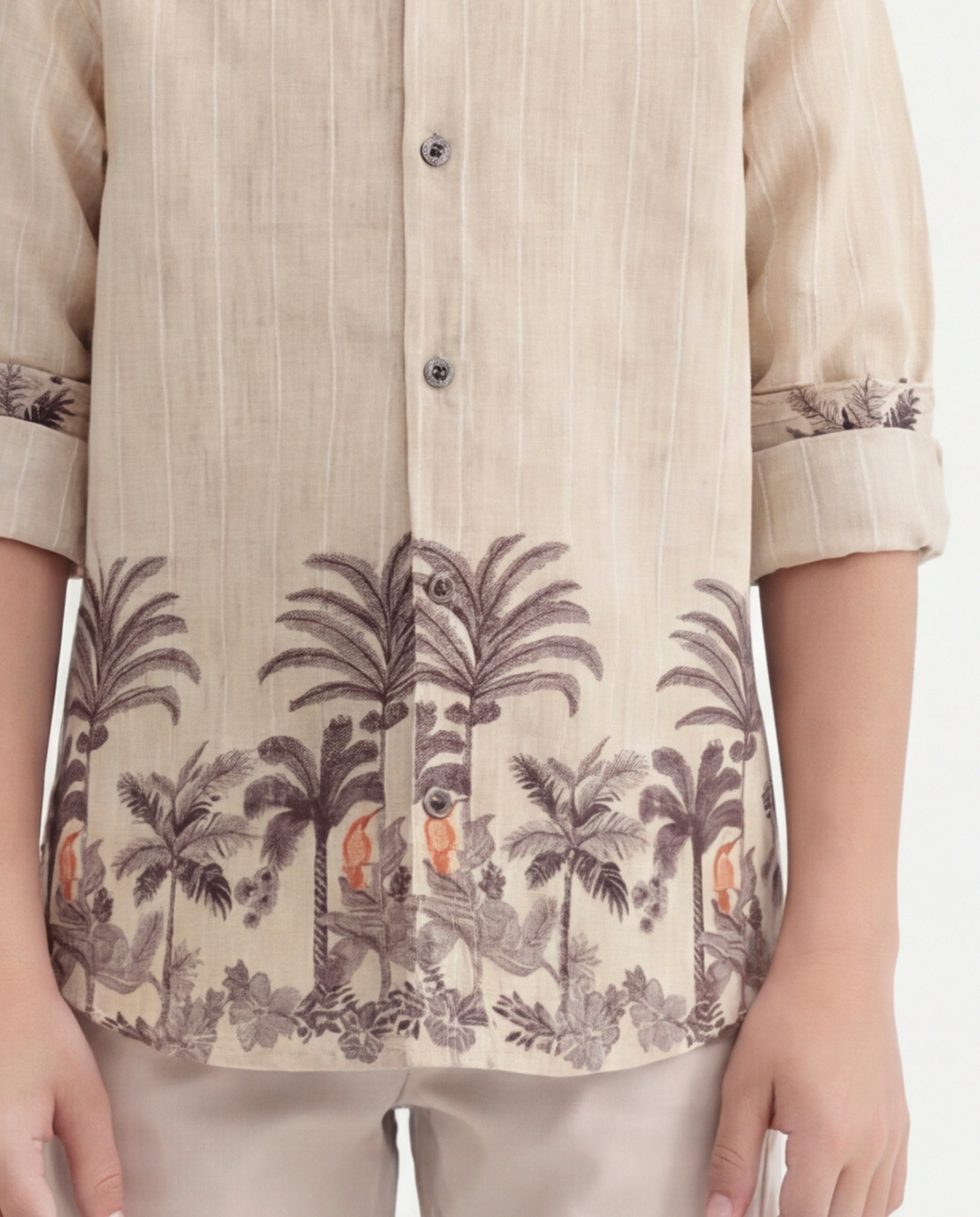 Palm Print Shirt