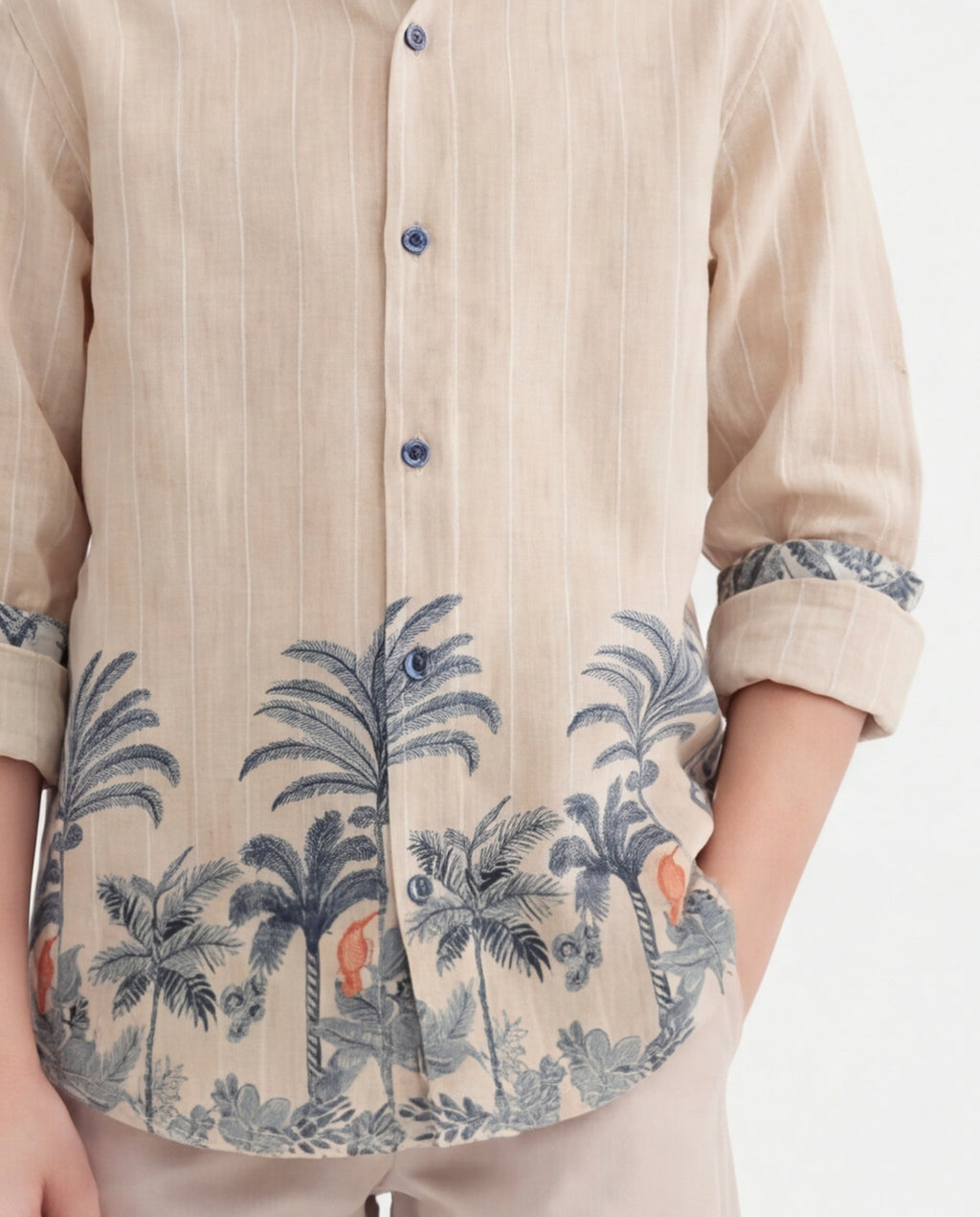 Palm Print Shirt