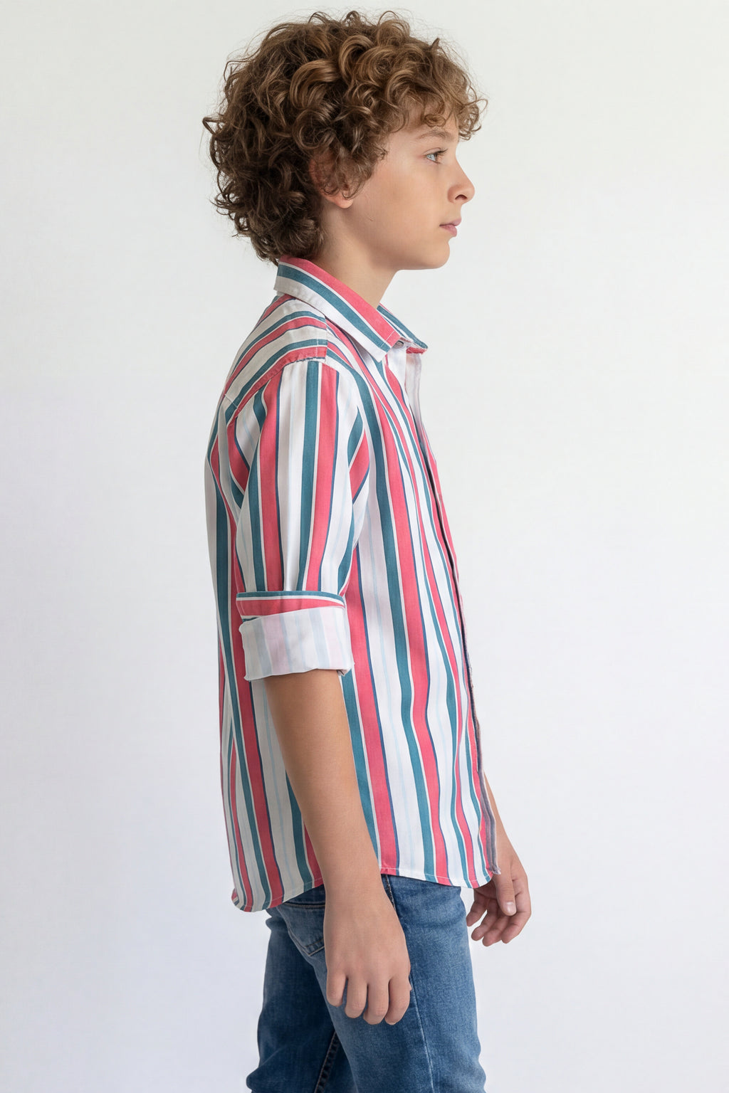 Vibrant striped shirt