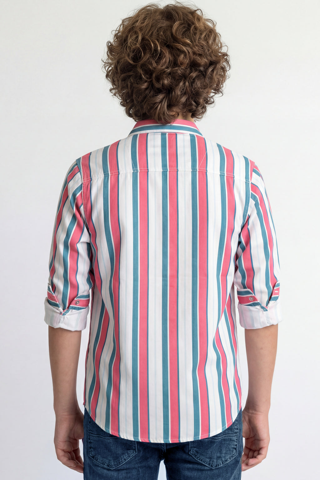 Vibrant striped shirt