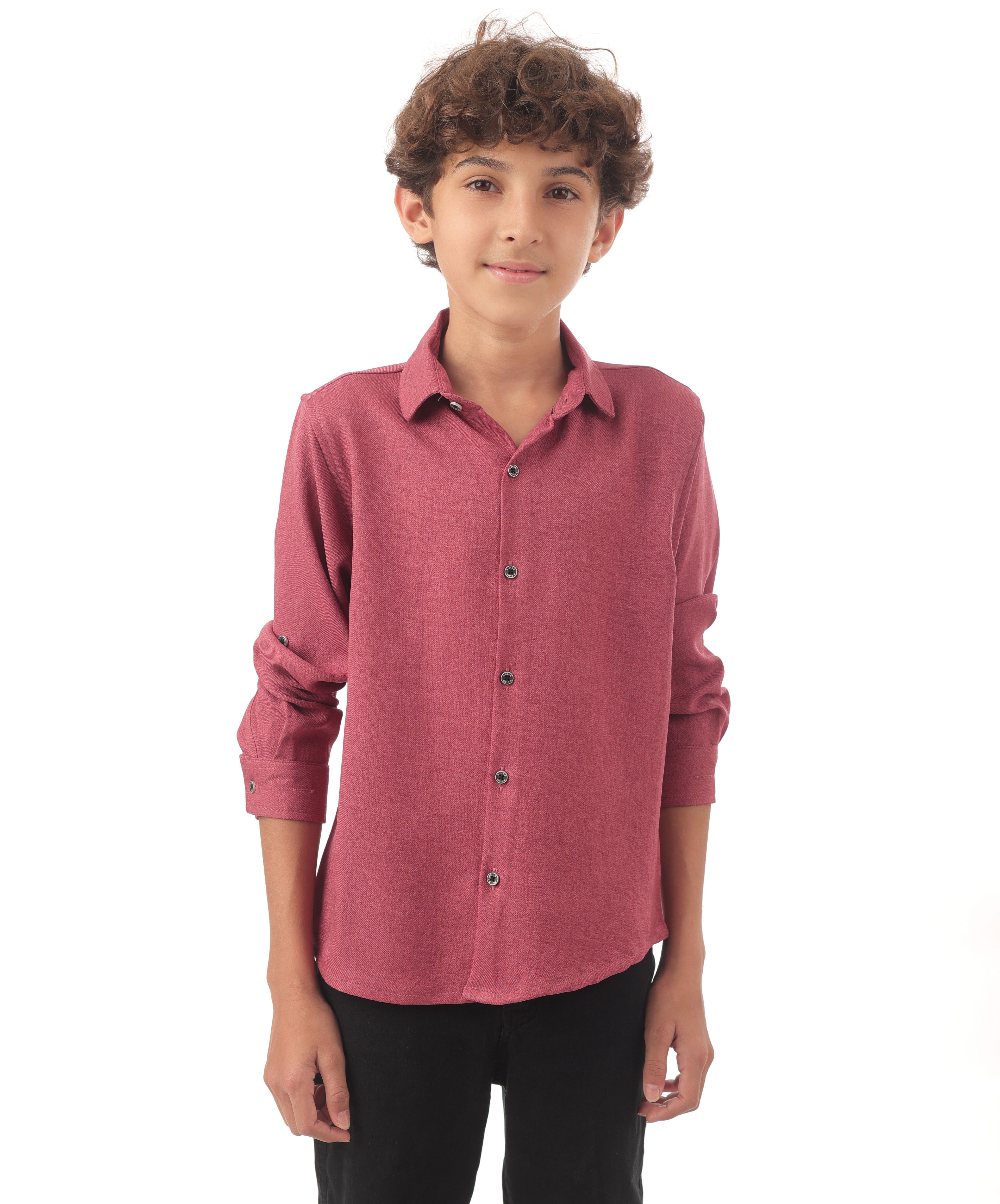 Boys full-sleeve semi-formal shirts