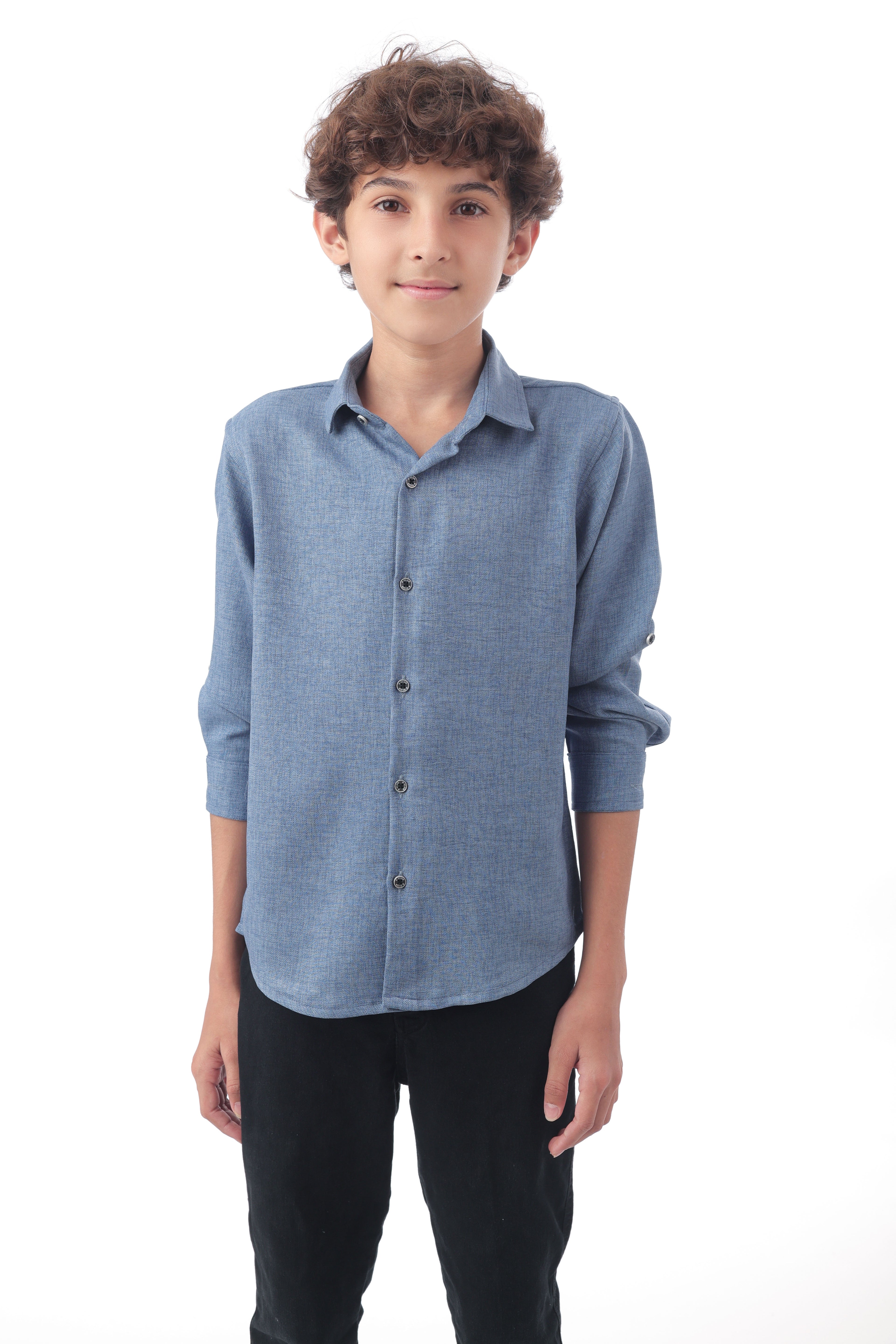 Boys full-sleeve semi-formal shirts