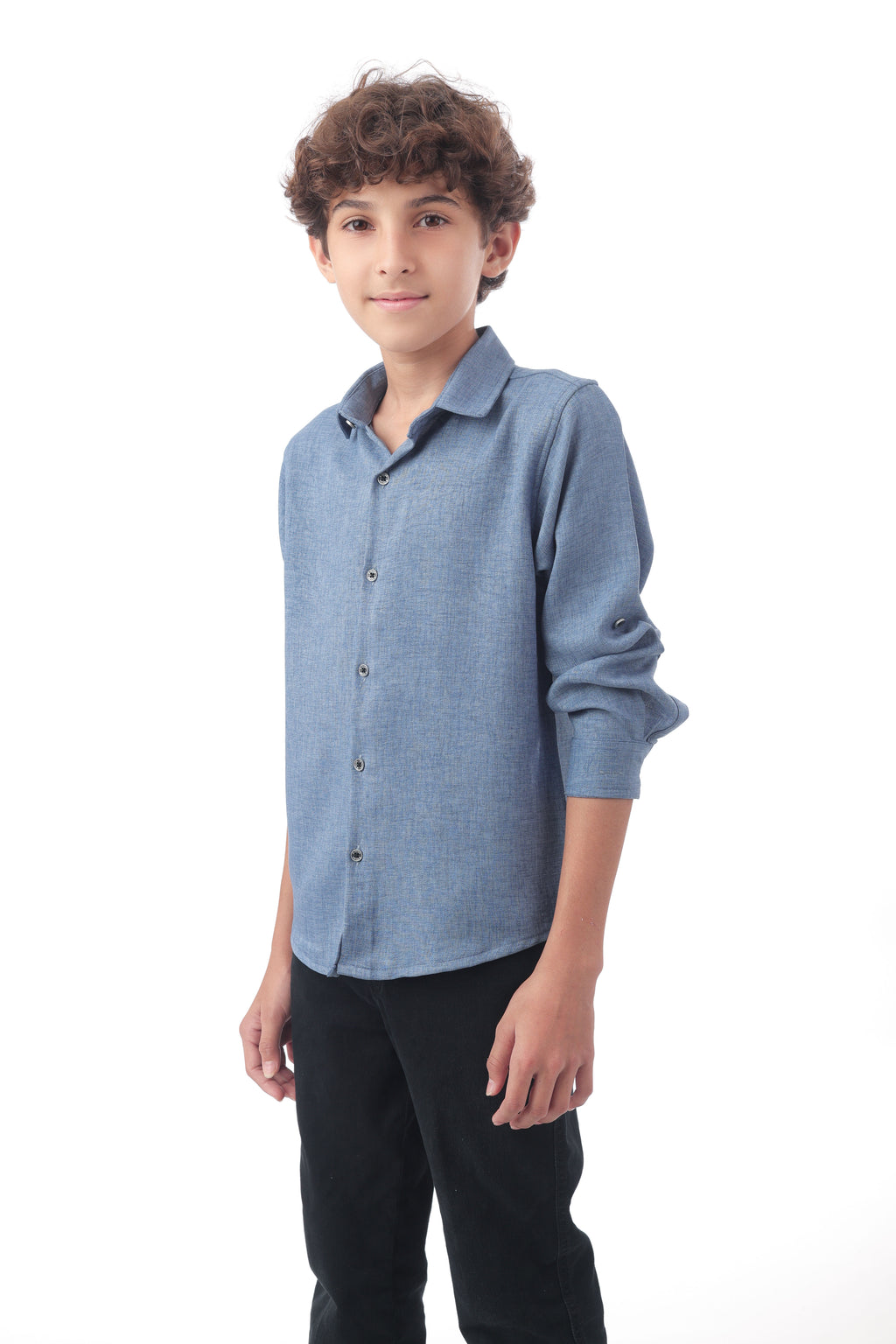 Boys full-sleeve semi-formal shirts