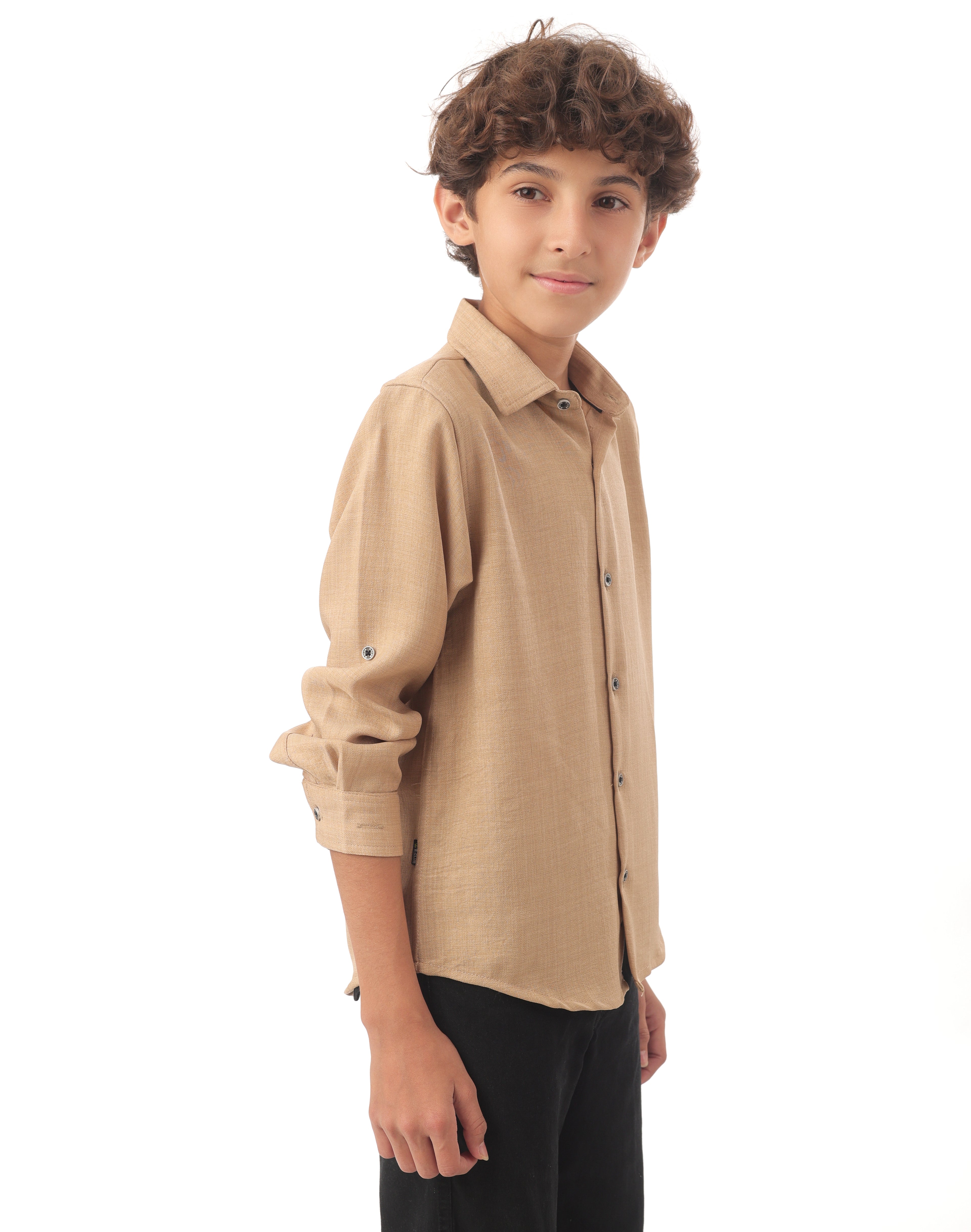 Boys full-sleeve semi-formal shirts