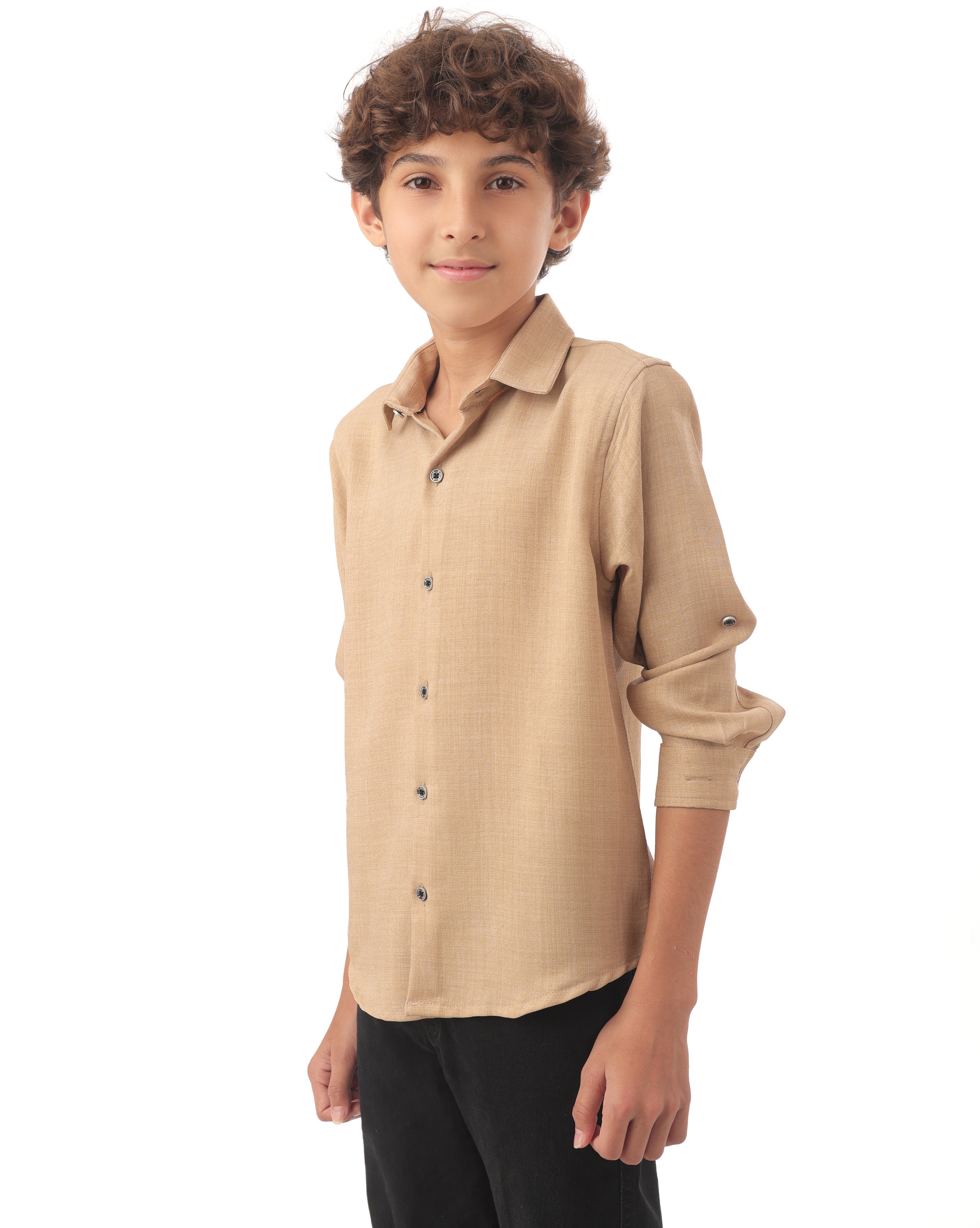 Boys full-sleeve semi-formal shirts