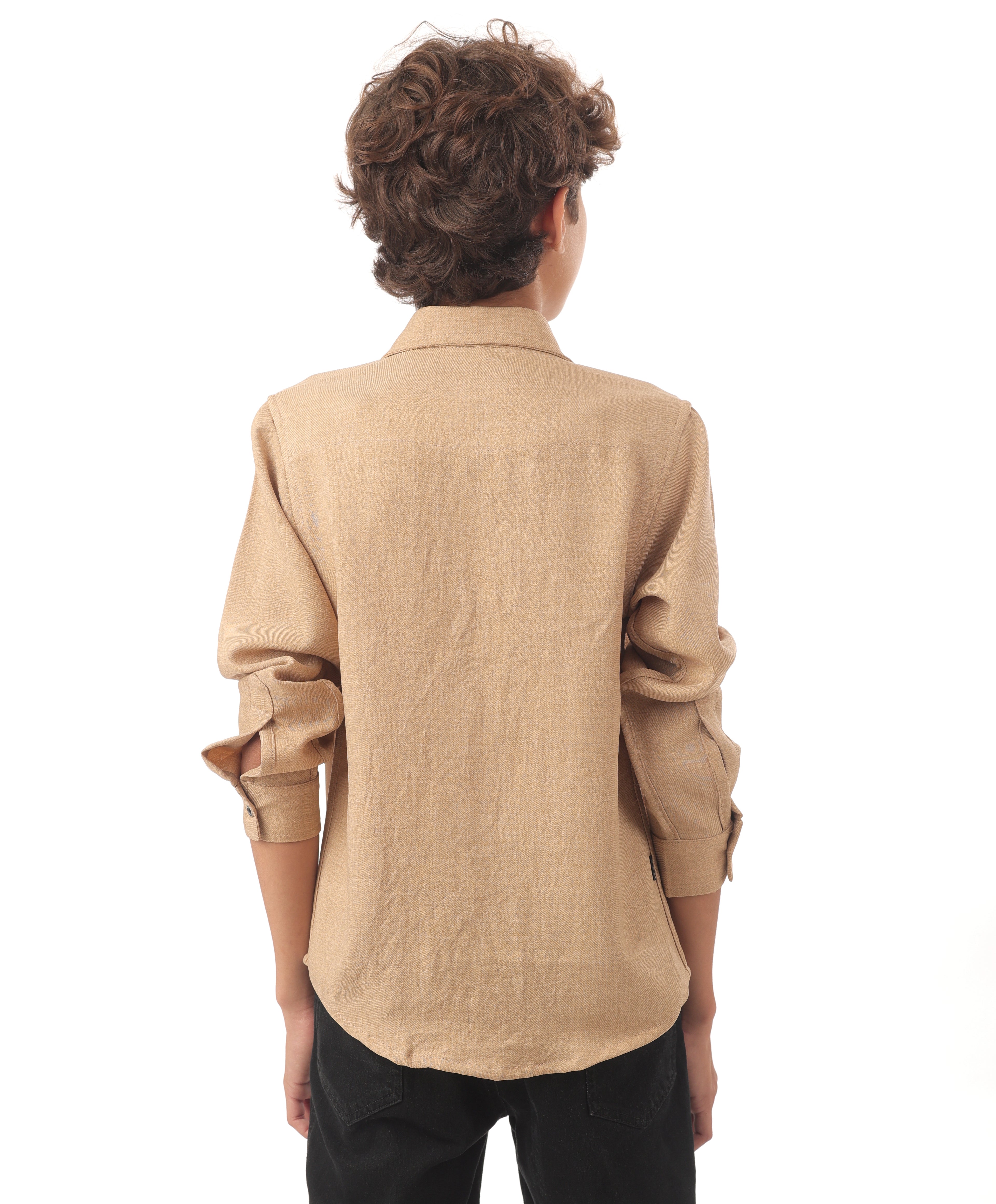 Boys full-sleeve semi-formal shirts