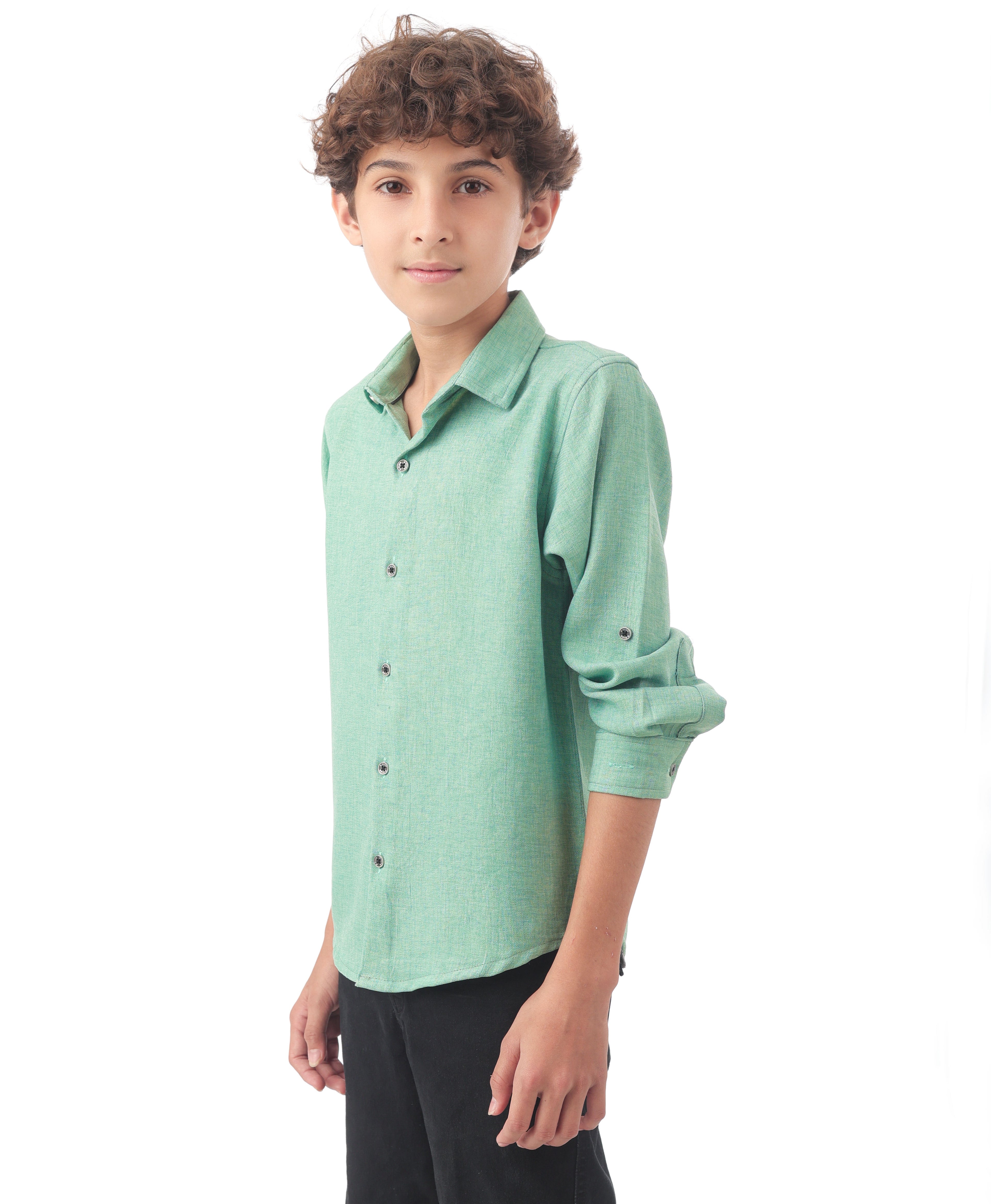 Boys full-sleeve semi-formal shirts