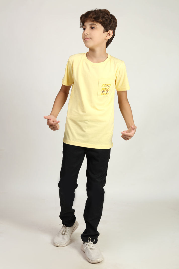 Casual comfortable round neck t-shirt