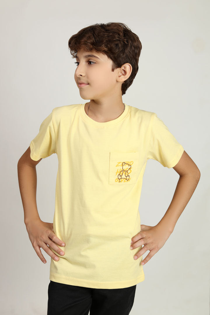 Casual comfortable round neck t-shirt