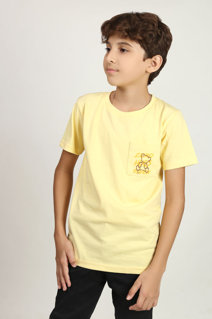 Casual comfortable round neck t-shirt