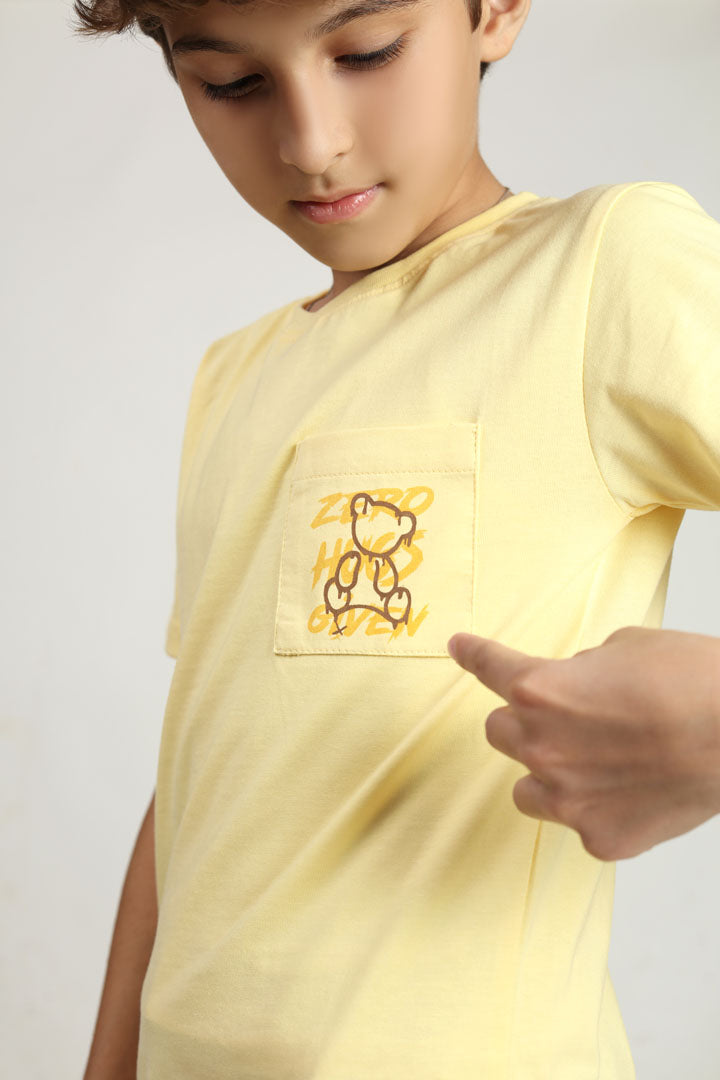 Casual comfortable round neck t-shirt